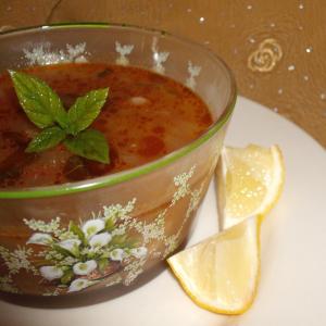 Shorba Libiya - Libyan Lamb & Chickpea Soup_image