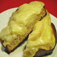 Pear and Cheese Toast image