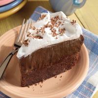 Brownie Bottom Sweet Chocolate Pie_image