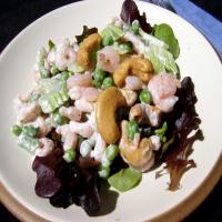 Cashew, Shrimp and Pea Salad image