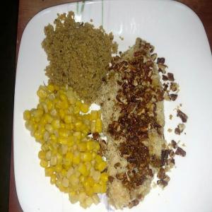Maple-Mustard-Pecan Crusted Chicken Breasts_image