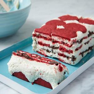 Red Velvet Ice Box Cake image