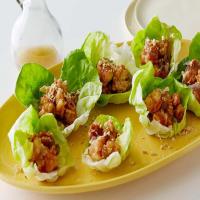 Bibb Lettuce and Shrimp Wraps image