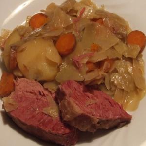 Corned Beef and Cabbage - Crock Pot image