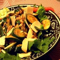 Zucchini, Walnut and Parmesan Salad_image