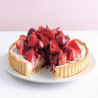 Strawberry Mascarpone Tart With Port Glaze image