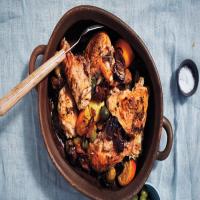 Roasted Chicken with Dates, Citrus, and Olives image