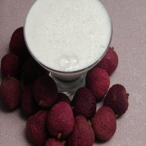 Lychee Lime Lassi (Yogurt Drink) image