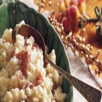 Smashed Red Potatoes with Gorgonzola Cheese_image
