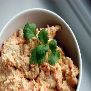 Humous and Carrot Dip_image