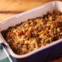 Cornbread Stuffing with Herb Butter_image