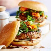Chicken Burgers With Quick Pickle Recipe | Woolworths_image