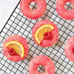 Baked Raspberry Lemon Donuts Recipe - (4.2/5) image