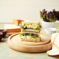 Simple Homemade Egg Salad Sandwich image