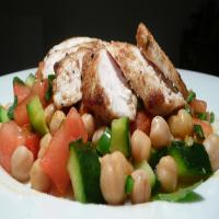 Chickpea Salad With Chicken Breast image