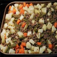 GROUND BEEF POT LUCK RECIPE in a CROCK POT_image