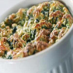 Online Round 2 Recipe - Spinach and Cheese Souffle_image