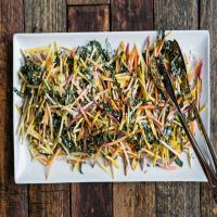 Carrot, Yellow Beet, and Apple Slaw with Caraway Seed Dressing image