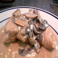 Crock Pot Chicken With Mushroom Gravy image