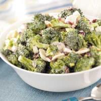 Fresh Broccoli Salad with Cranberries_image