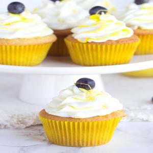 Boozy Blueberry Lemon Cupcakes_image