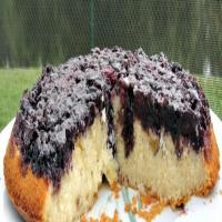 Blueberry Upside-Down Cake image