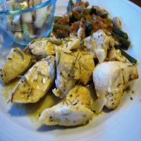 Garlic Roast Chicken With Rosemary and Lemon_image