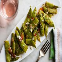 Stewed Romano Beans With Tomatoes_image