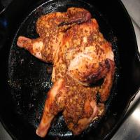 Roasted Cornish Game Hen With Mustard Glaze_image