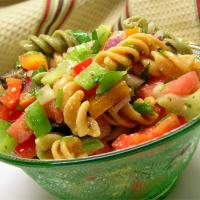 Three Pepper Pasta Salad image