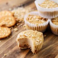Mini Peanut Butter Cheesecakes Recipe by Tasty image