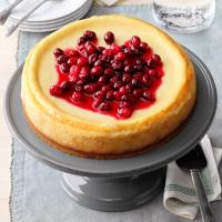 Winning Cranberry Cheesecake image