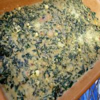 Creamed Spinach and Bacon Bake_image