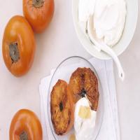 Broiled Persimmons with Mascarpone image