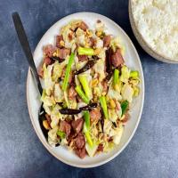 Spicy Stir-Fried Corned Beef and Cabbage image