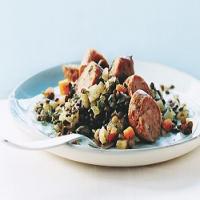 Sausage and Lentils with Fennel image