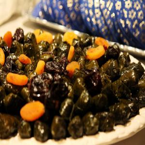Sweet and Sour Stuffed Grape Leaves_image