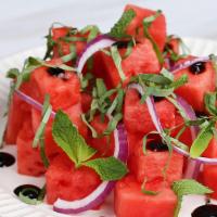 Watermelon Salad With Fresh Herbs Recipe by Tasty image