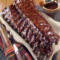 Baby Back Ribs with Balsamic BBQ Sauce Recipe - (4.5/5) image