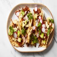 Pulled Mushroom Tacos With Salsa Guille image