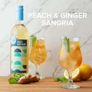 Peach & Ginger Sangria Recipe by Tasty_image