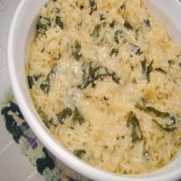 Spinach and Rice Casserole image