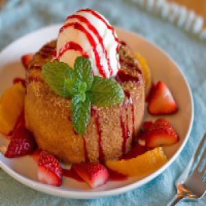 Mastro's Steakhouse Warm Butter Cake_image