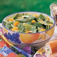 Romaine with Oranges and Almonds image