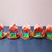 Rainbow Bright Cupcakes image