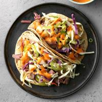Spicy Corned Beef Tacos image