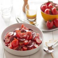 Beet, Tomato, and Strawberry Salad image