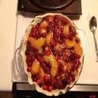 Cranberry Peach Pie_image