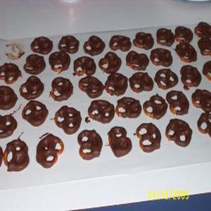 Sweet & Salty Chocolate-Covered Pretzels image