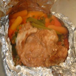 Foil Wrapped Oriental Chicken image